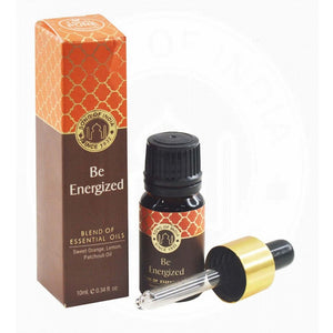 Be Energised | Sweet Orange, Lemon, Patchouli | Pure Essential Oil Blend | 10ml 