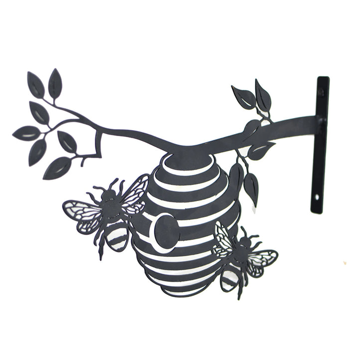 Bees on Branch (approx. 30x20cm)