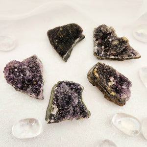 Black Amethyst Druzy Piece