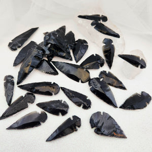 Black Obsidian Arrow Head