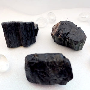 Black Tourmaline Rough Rock