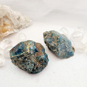 Blue Apatite Rough Rock