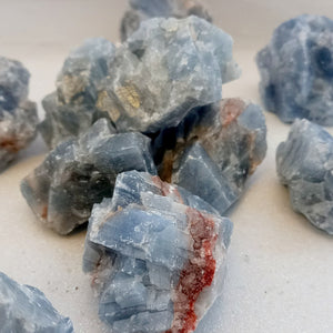 Blue Calcite Rough Rock