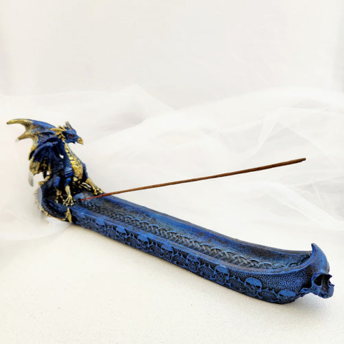 Blue Dragon Incense Holder