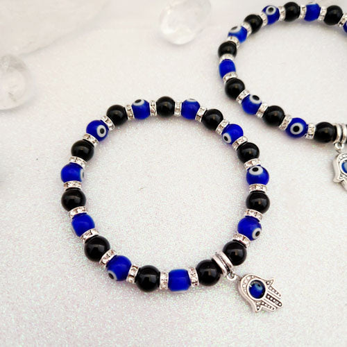 Blue Eye aka Evil Eye Bracelet w. charm