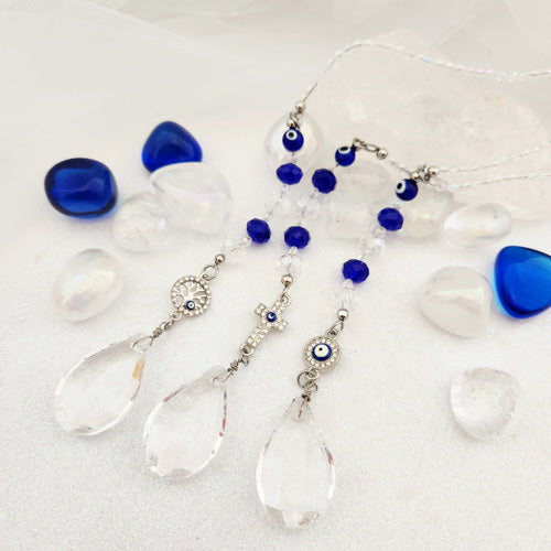 Blue Eye aka Evil Eye Hanging Prism (assorted designs)