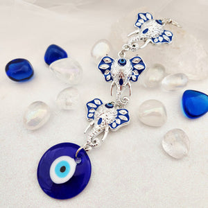 Blue Eye aka Evil Eye Hanging w. Elephants