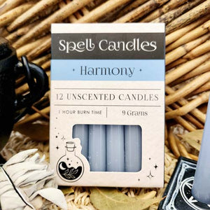 Blue Harmony Spell Candles