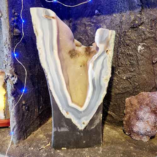 Blue Lace Agate Geode (approx.