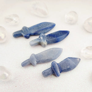 Blue Quartz aka Aventurine Dagger