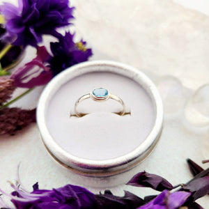 Blue Topaz Ring