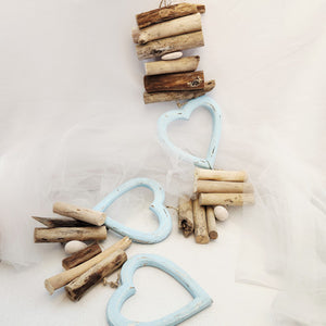 Bluewash Hollow Hearts w. Driftwood Strand