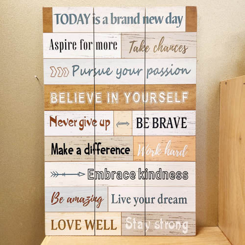 Brand New Day Wall Art (approx. 40x60cm)