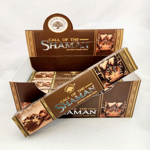 Call of the Shaman Masala Incense (Green Tree 15gr)