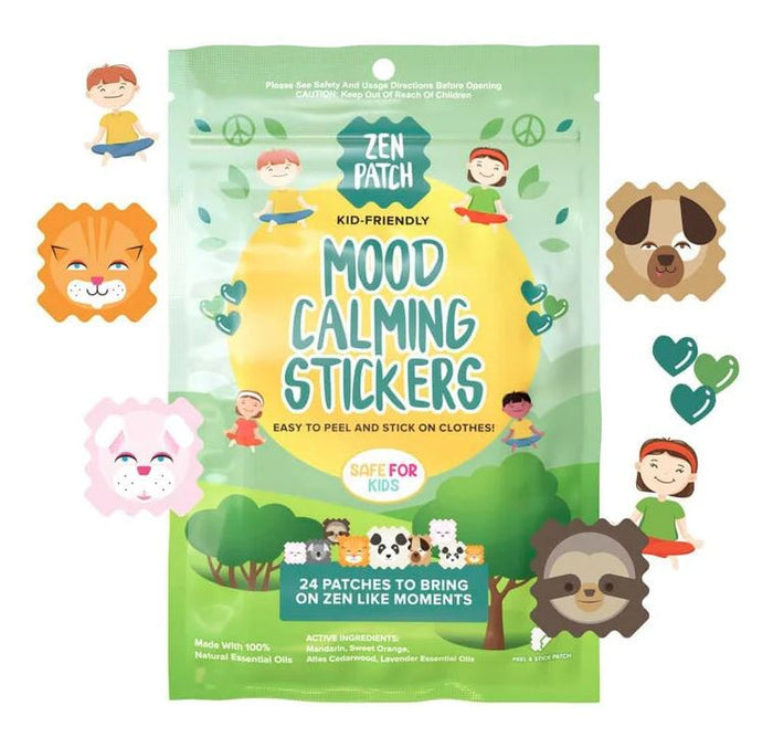 Zen Patch Kid Friendly Mood Calming Stickers (24 patches)