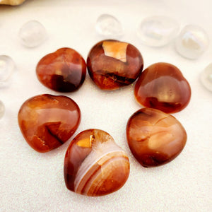 Carnelian/Agate Heart