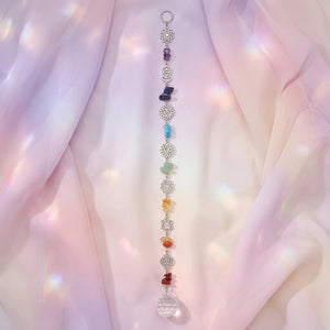 Chakra Symbol | Prism Suncatcher | Window Hanging
