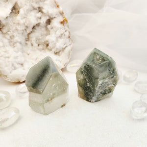 Chlorite in Quartz Point