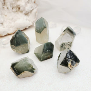 Chlorite in Quartz Point