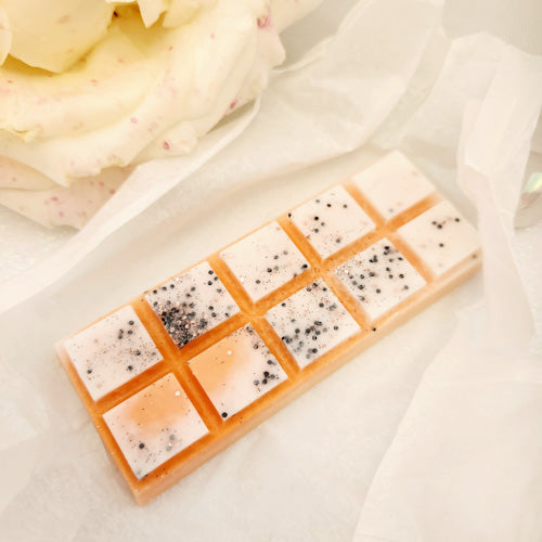 Coconut Peach Soy Wax Snap Bar (handcrafted in Aotearoa New Zealand from sustainable sources. 10 squares)