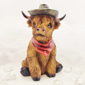 Cowboy Highland Cow