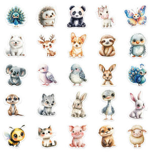 Cute Critter Self Adhesive Sticker