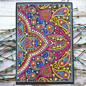 DIY Diamond Art Paisley Note Book Kit