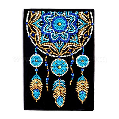 DIY Diamond Art Dream Catcher Note Book Kit (ready to bejewel)