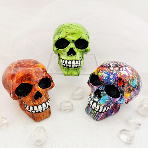 Decal Skull (assorted designs. approx. 8.5x10.5cm)