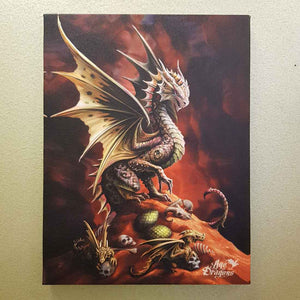 Desert Dragon | Fantasy Canvas Print | Anne Stokes