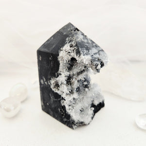 Druzy Quartz Cluster on Basalt Matrix