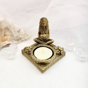 Earth Mother Tea Light Holder