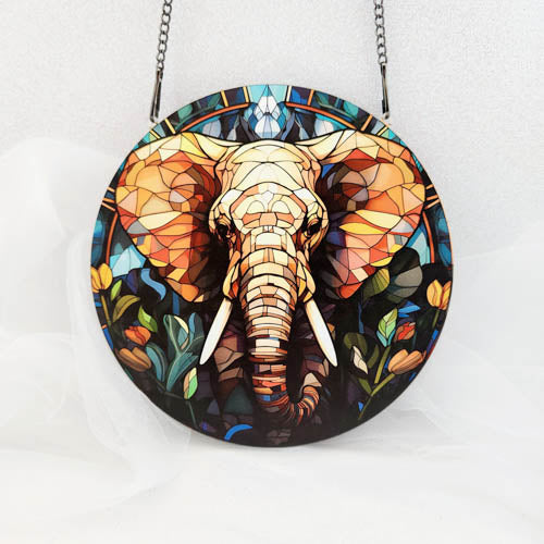 Elephant Hanging (approx. 15cm diameter)