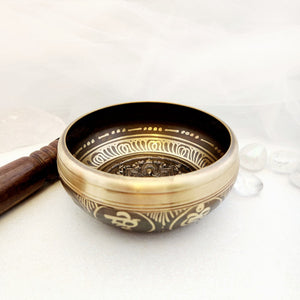 Engraved Singing Bowl