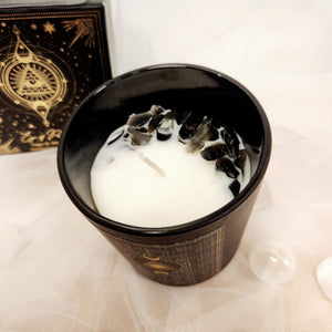 Eye of Providence | Sage & White Tea Manifestation Candle | New Beginnings