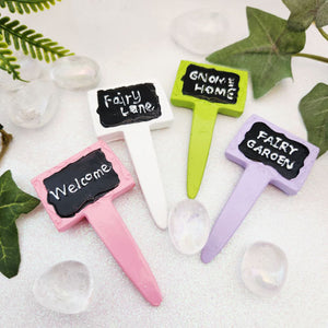 Fairy Garden Stake Signs