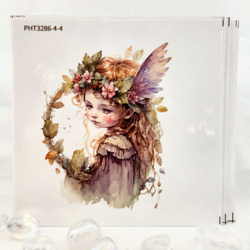 Fairy PVC Sticker for Windows etc... (assorted designs. approx. 16cm diameter)
