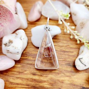 Fire Quartz Pendant