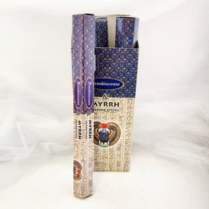 Frankincense & Myrrh Incense Sticks | Hand Rolled | Kamini | 20g