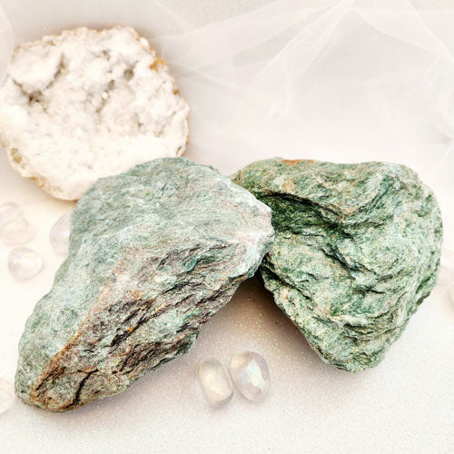 Fuchsite Rough Rock (assorted. approx 14-16.5x12.9-13.1cm)