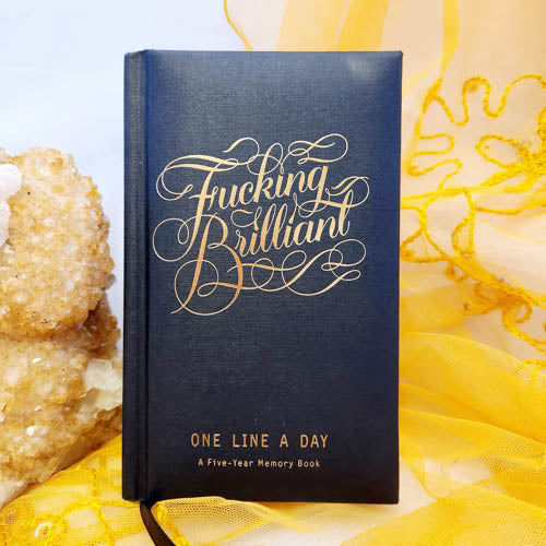 Fucking Brilliant One Line a Day (a five-year memory book)