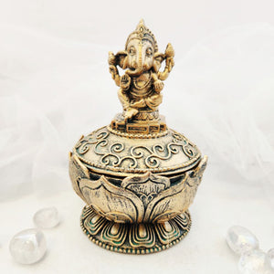 Ganesh Bronze Look Box