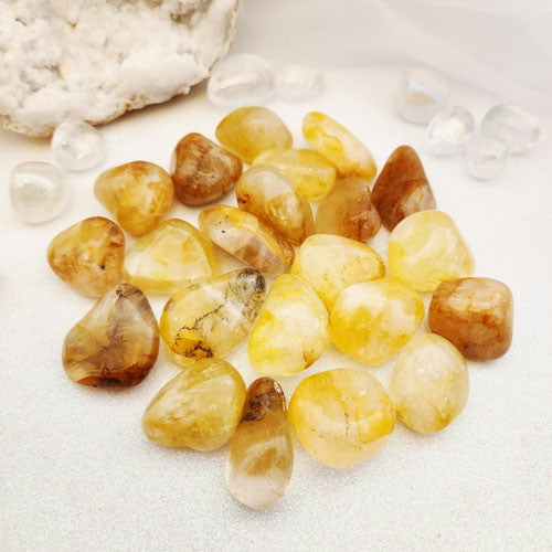 Golden Healer Quartz Tumble (assorted)