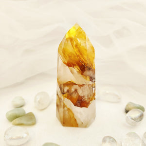Golden Quartz Polished Point