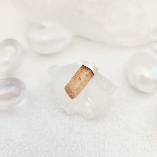 Golden aka Imperial Topaz Pendant (sterling silver)