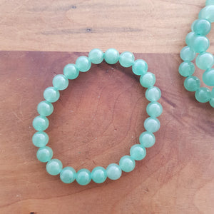 Green Aventurine Crystal Bracelet | Luck & Opportunity | Assorted