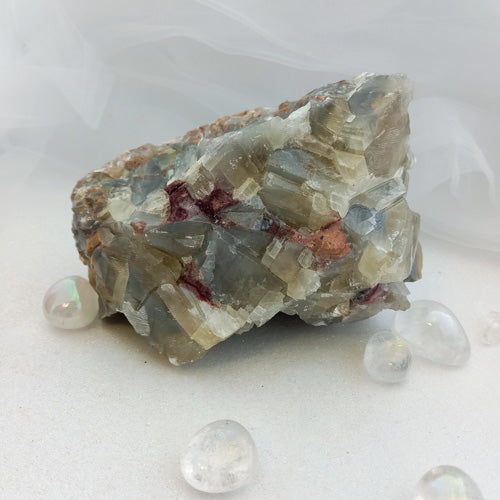 Green Calcite Rough Rock (approx. 10x14.8cm)