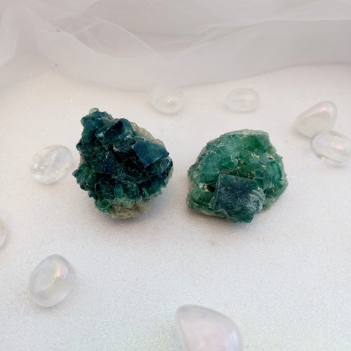 Green Fluorite Natural Cluster (assorted. approx. 5.5-5.7x5.3-5.9cm)