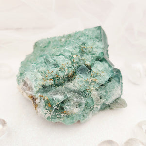 Green Fluorite Natural Cluster