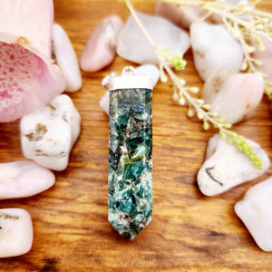 Green Kyanite Pendant